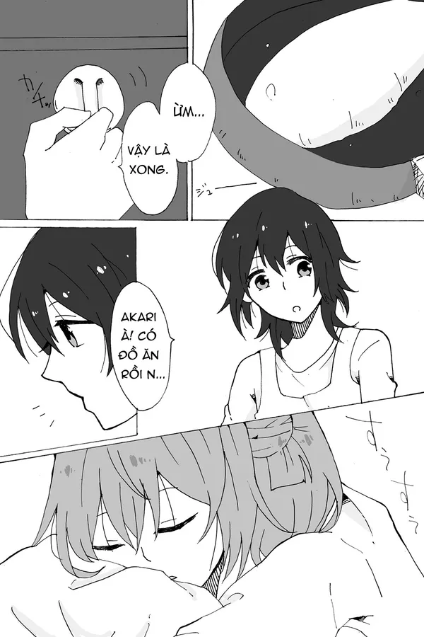 Yui x Akari Fun Comic