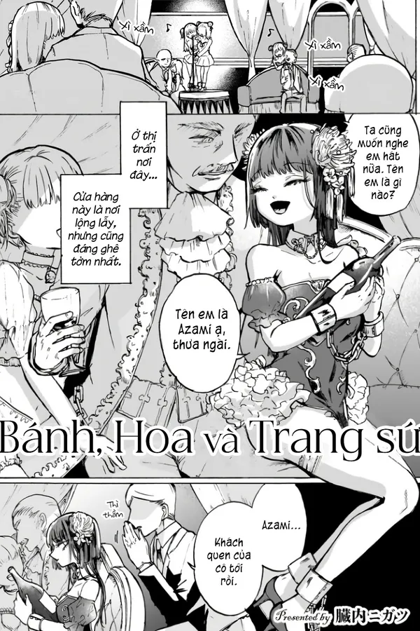 Bánh, hoa và trang sức