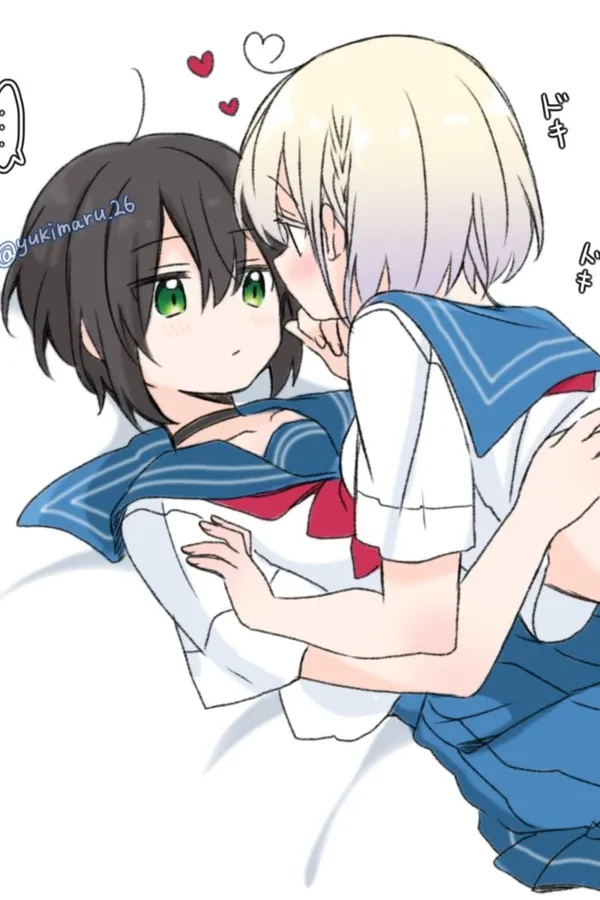 Senpai get squeeze by Kouhai